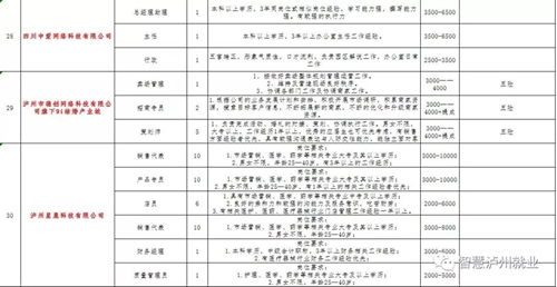 来选工作!2018泸州市民营企业招聘周明日举行(图16) 来选工作!2018泸州市民营企业招聘周明日举行(图16)