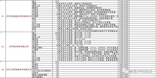 来选工作!2018泸州市民营企业招聘周明日举行(图32) 来选工作!2018泸州市民营企业招聘周明日举行(图32)