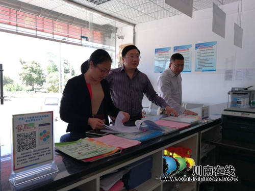 泸县督察组到百和镇督查宣传思想文化工作(图2)