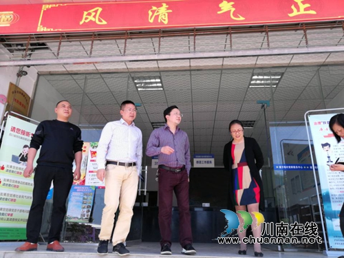 泸县督察组到百和镇督查宣传思想文化工作(图3)