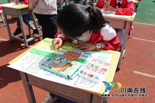 贵州盘州市双凤镇西冲小学开展2018年乡村学校少年宫“艺术节”暨美术绘画比赛活动(图4)