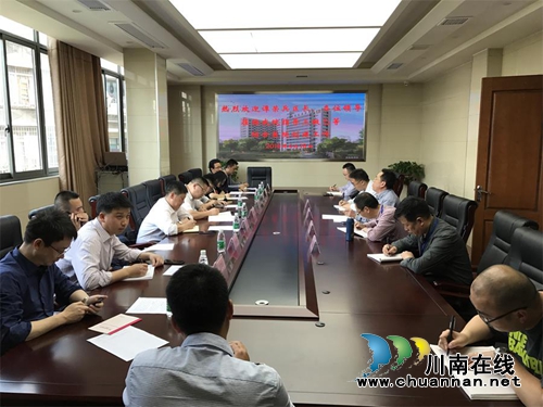 纳溪区领导指导纳溪人民医院三级乙等综合医院创建工作(图1)