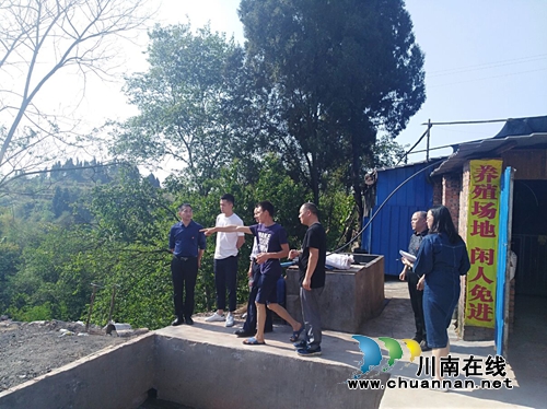 泸县目督办到太伏镇督查重点项目建设工作(图1)