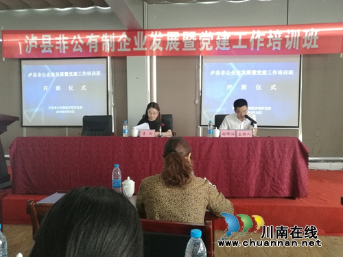 泸县非公党委举办非公企业暨党建工作培训班(图2)