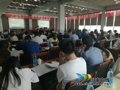 泸县非公党委举办非公企业暨党建工作培训班(图4)