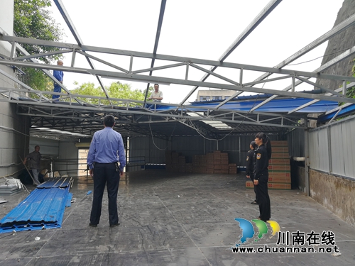 龙马潭区城管局“稳扎稳打”扎实推进违建治理工作(图1) 龙马潭区城管局“稳扎稳打”扎实推进违建治理工作(图1)