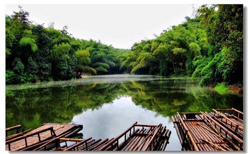 宜宾再上央视&nbsp;俯瞰三江口展竹海生态之美(图1)