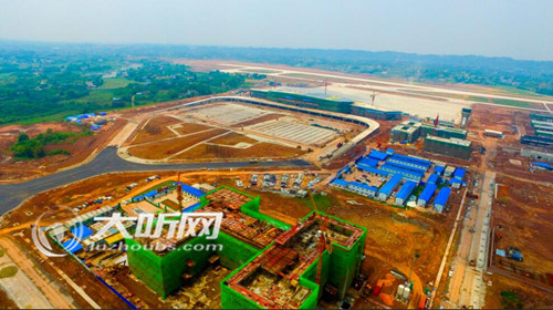 泸州云龙机场相关工程条件满足&nbsp;等待校飞安排(图1)