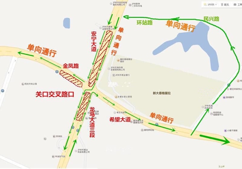 泸州:关口改造换新颜 行车通畅更安全(图1) 泸州:关口改造换新颜 行车通畅更安全(图1)