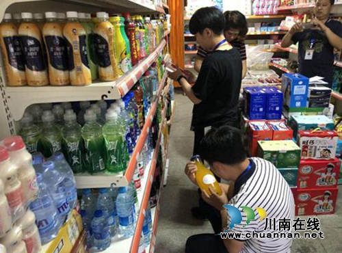 江阳区张坝街道开展食品安全检查(图2)
