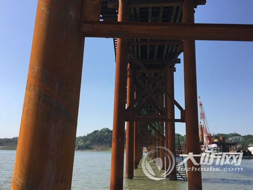 创下世界之最的泸州长江六桥施工进入关键期(图2)