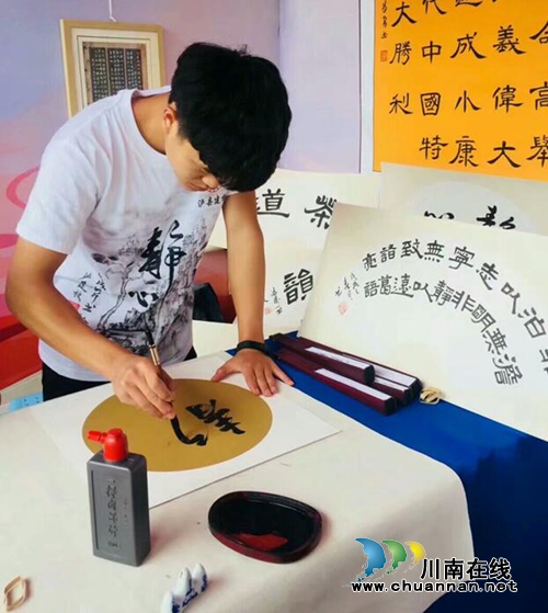 泸县建校职教风采亮相省职教活动周启动仪式(图8)