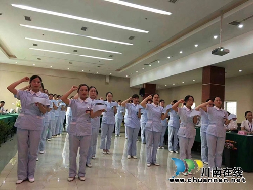 泸州市龙马潭区中医院“5.12”护士节脱帽仪式(图5)