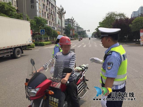 泸县：加强路面巡查管控&nbsp;确保辖区道路交通安全