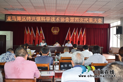 龙马潭区特兴镇科协换届工作圆满落幕(图1)