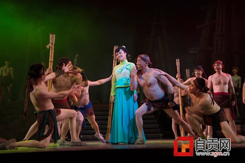 自贡：10元文化惠民&nbsp;《盐神》首演门票被抢光(图1)