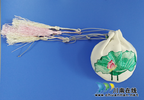 医学生纯手工制作的20个香囊，绚爆了！(图13)