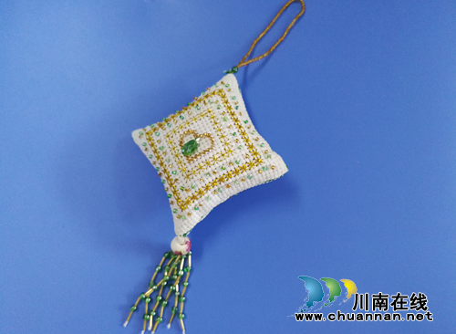 医学生纯手工制作的20个香囊，绚爆了！(图16)