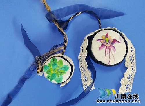 医学生纯手工制作的20个香囊，绚爆了！(图18)