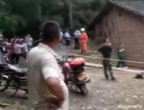 泸州一村民掉入沼气池&nbsp;多人施救掉池5人死亡