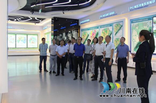 资阳市副市长舒勇考察泸州高新区医药产业园(图1)