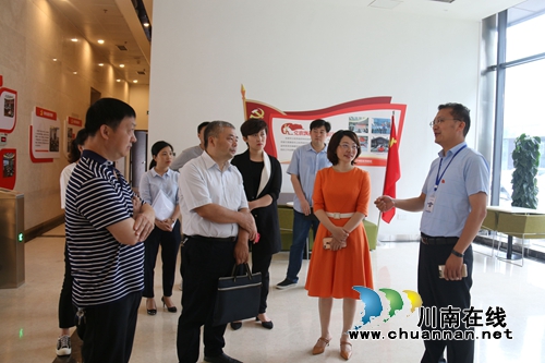 市非公党建调研组专项调研泸州国家高新区(图2)