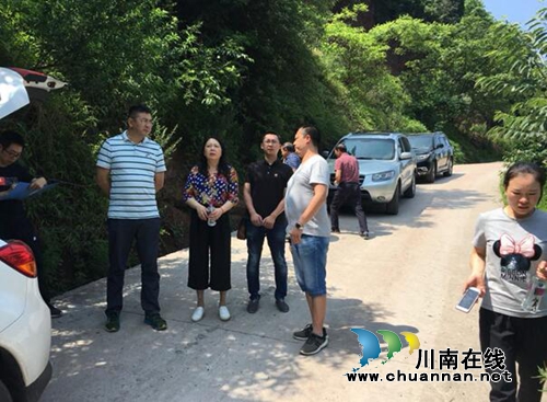 市国土局副调研员徐华琼带队到合江督导土地整理和地灾安全工作(图1) 市国土局副调研员徐华琼带队到合江督导土地整理和地灾安全工作(图1)