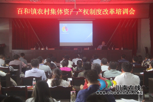 泸县百和镇农村集体资产产权制度改革培训会
