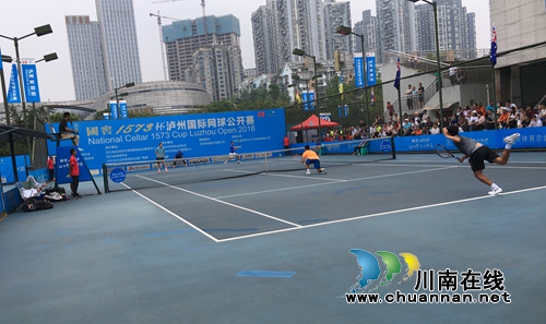 泸州国际网球公开赛&nbsp;中国组合夺得女双冠军(图8)