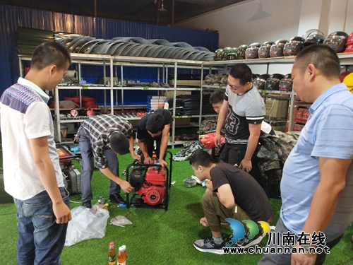 龙马潭区莲花池街道：开展安全培训　逗硬行政处罚