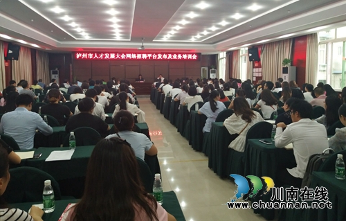 泸州市人才发展大会网络招聘平台6月10日上线(图1)