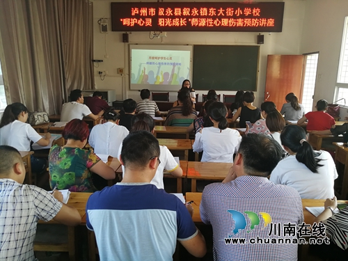 叙永县东大街小学开展师源性心理伤害预防培训活动
