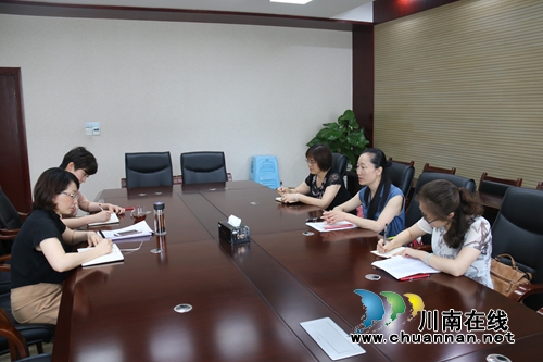 九三学社泸州市委秘书长吴源到泸州国家高新区管委会调研