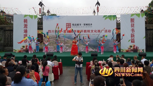 宜宾高县首届脆桃文化推广活动开幕(图2)