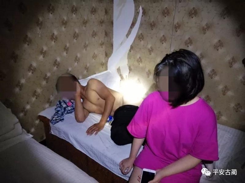 实拍古蔺扫黄！3名男女被拘留处罚(图3)