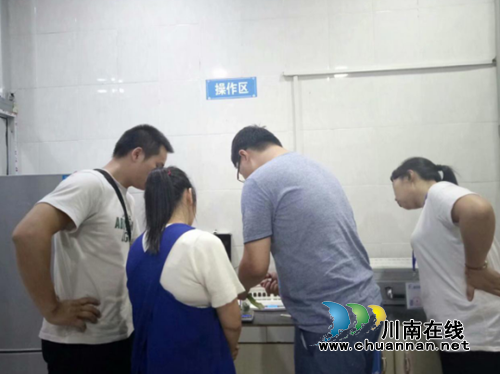 合江县食药监局开展食品安全快速检测集中培训