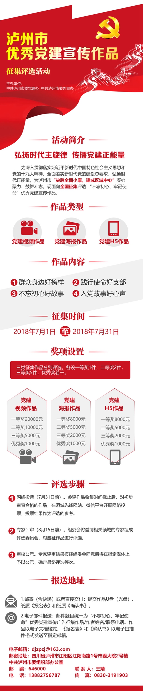 泸州优秀党建宣传作品征集评选活动公告(图2)