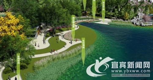 宜宾县将新修三大公园&nbsp;演绎新城区自然与美(图1)