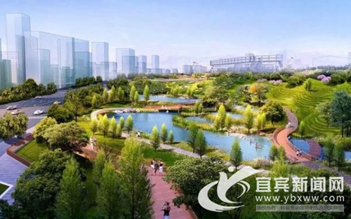 宜宾县将新修三大公园&nbsp;演绎新城区自然与美(图2)
