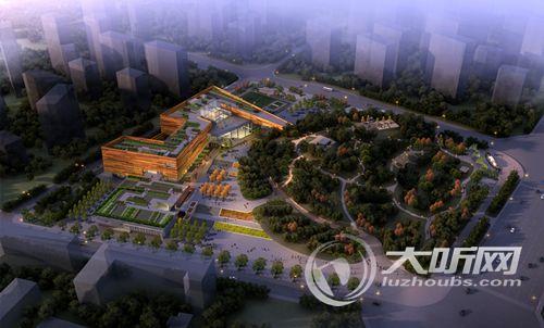 泸州市民中心主体工程竣工 即将与市民见面(图1) 泸州市民中心主体工程竣工 即将与市民见面(图1)