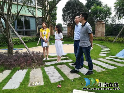 江阳区张坝街道进行暑假前学校安全工作大检查(图1)