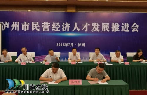 泸县太伏镇与厦门人才团队成功签约(图1)