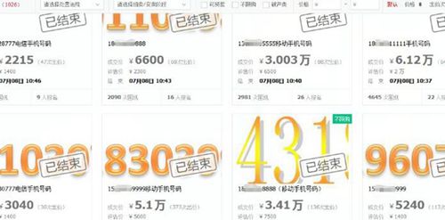最高13万多！龙马潭法院手机靓号拍卖获成功(图2)