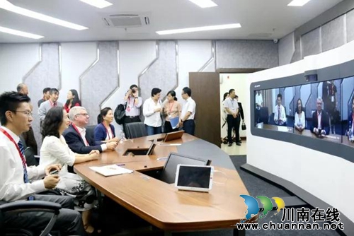 高端引智&nbsp;国外专家到泸州市人民医院参观考察(图10)