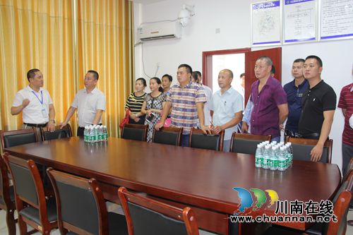 合江县凤鸣镇到泸县云龙镇交流党风廉政建设社会评价工作(图1)