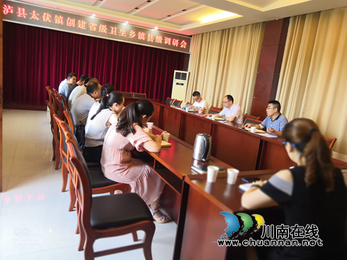 泸县卫计局到太伏镇调研省级卫生镇创建工作(图1)