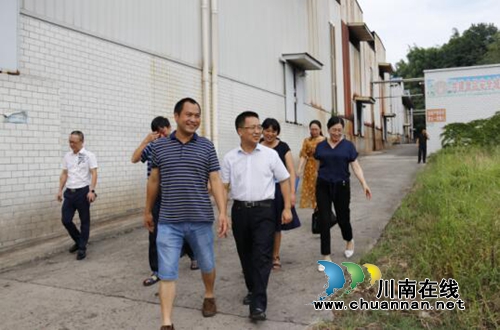 曾平到合江县督促检查企业安全生产和环保工作主体责任履职情况(图2)