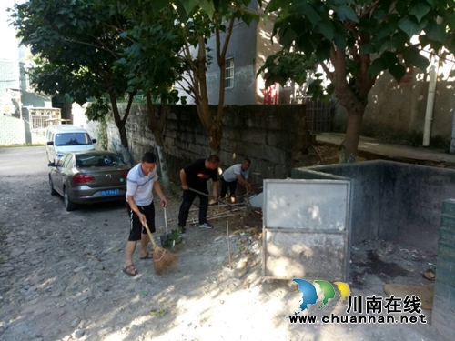 泸县百和镇开展周末志愿服务一小时活动(图2)