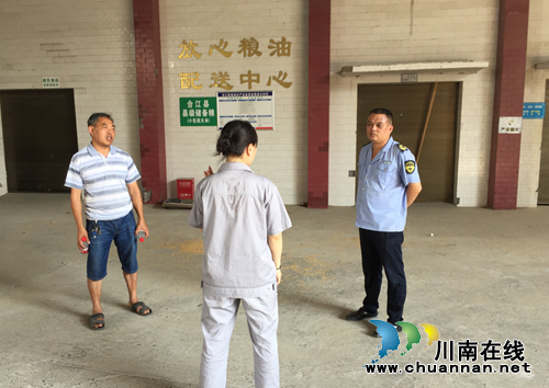 合江县合江镇开展食品生产许可证后监管工作(图1)