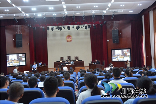 江阳区首例留置案在江阳区法院公开审理(图2)